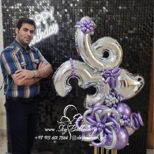 هنرجوی دوره آموزشی بادکنک آرایی اسکای بالون 3