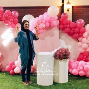 هنرجوی دوره آموزشی بادکنک آرایی اسکای بالون1