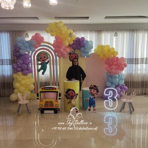 هنرجوی دوره آموزشی بادکنک آرایی اسکای بالون5